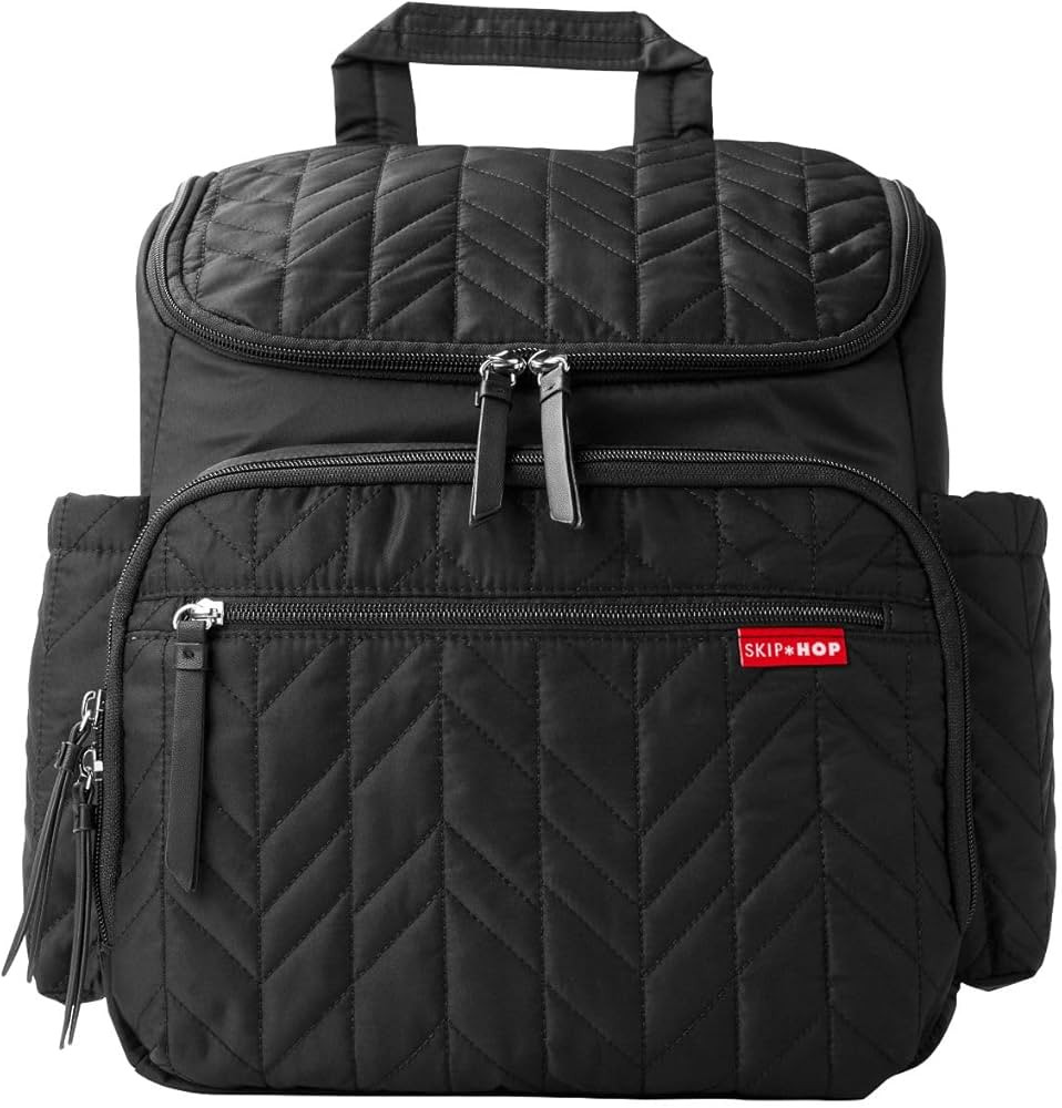 Skip Hop Diaper Bag Backpack: Forma, Multi-Function Baby Travel Bag with Changing Pad & Stroller ... | Amazon (US)