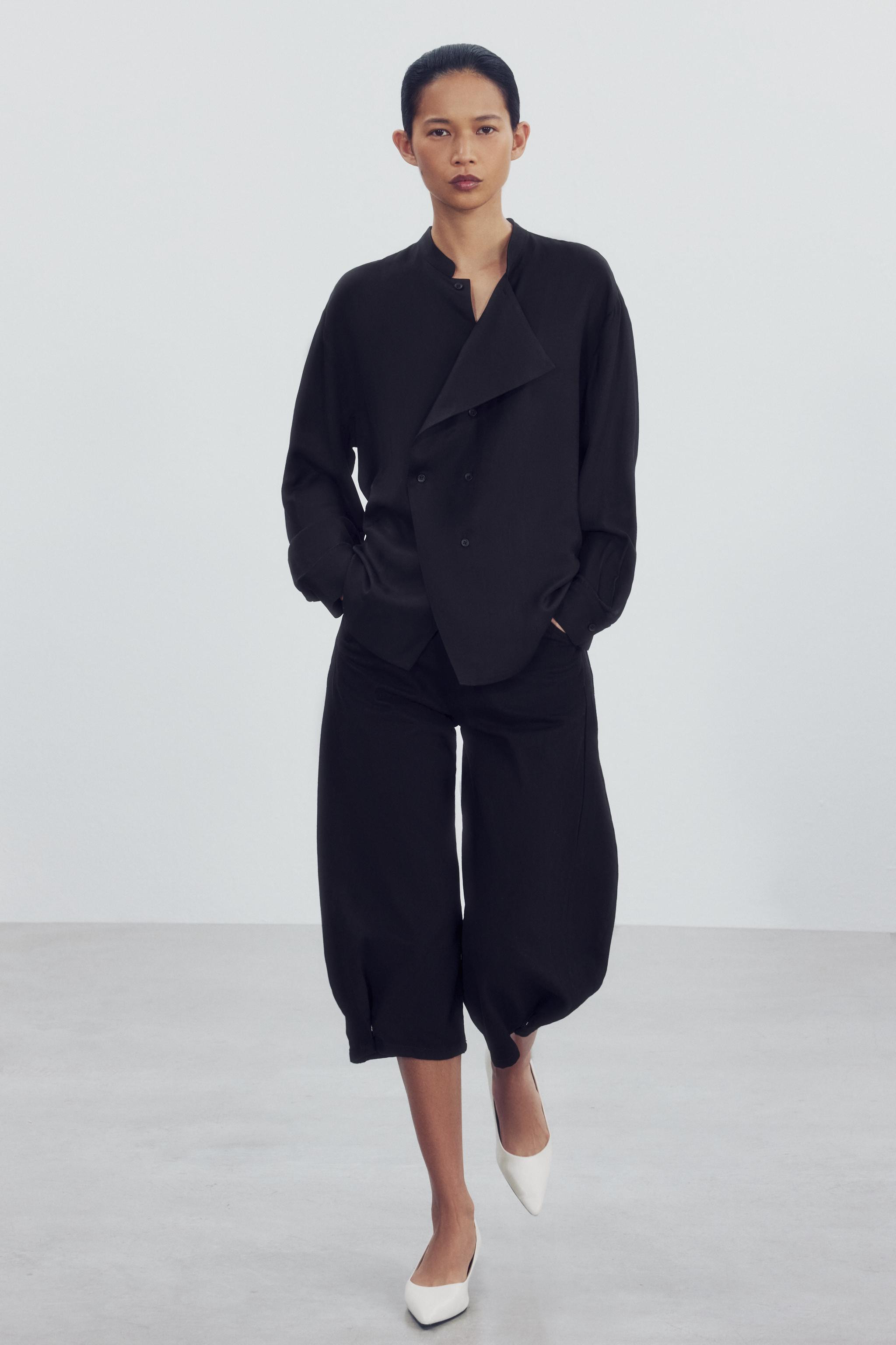 ZW COLLECTION WRAP SHIRT | Zara US