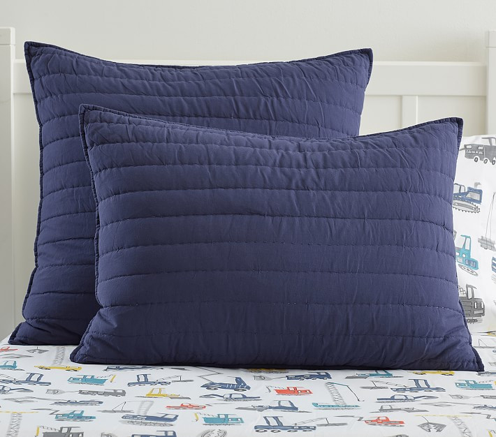 Branson Stitch Quilt & Shams | Pottery Barn Kids
