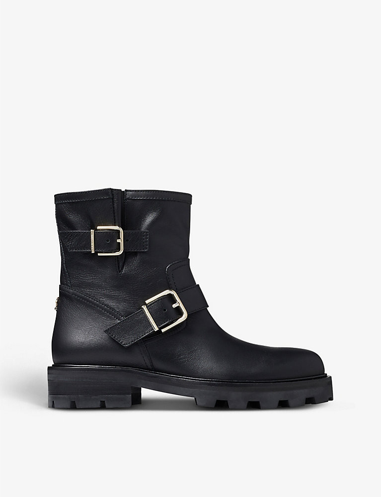 JIMMY CHOO Youth II leather ankle boots | Selfridges