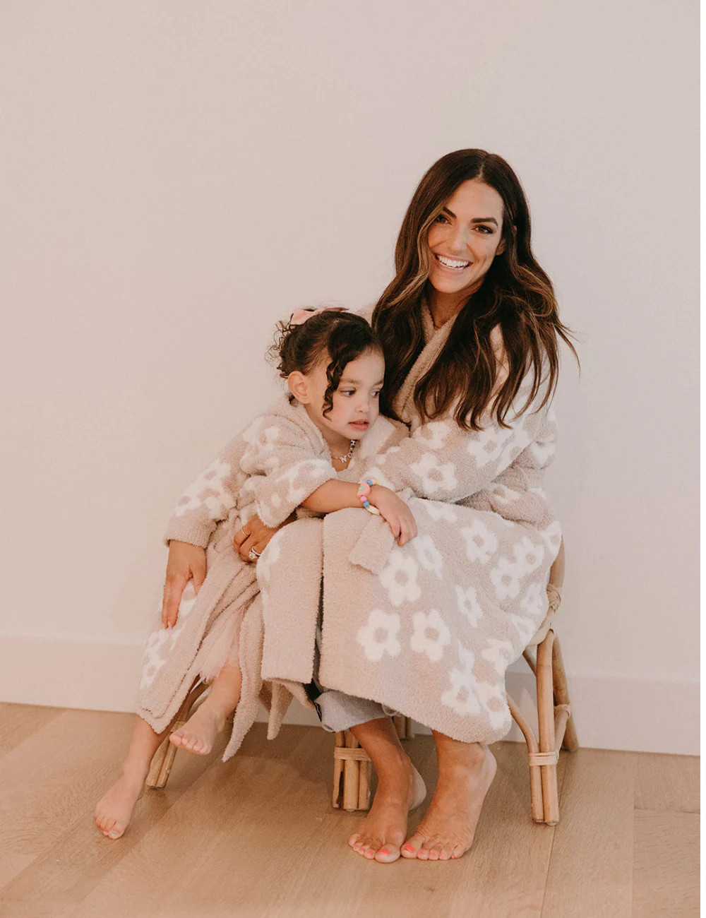 TSC x Madi Nelson: Daisies In Bloom Mama + Mini Robes | The Styled Collection