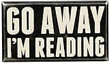Amazon.com: Primitives by Kathy 19422 Box Sign, 7" x 4", I'm Reading : Home & Kitchen | Amazon (US)