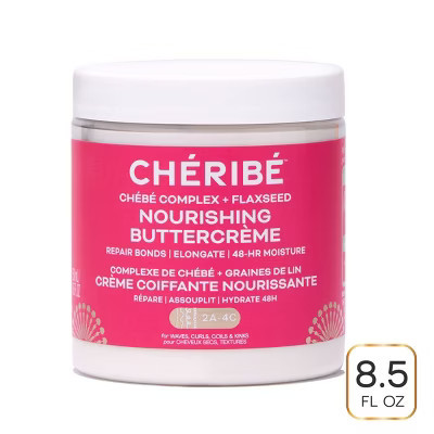 Cheribe Flexible Styling Buttercreme with Chebe Complex + Flaxseed Hair - Lightweight Moisturizing + Styling - 8.5 fl oz | Target