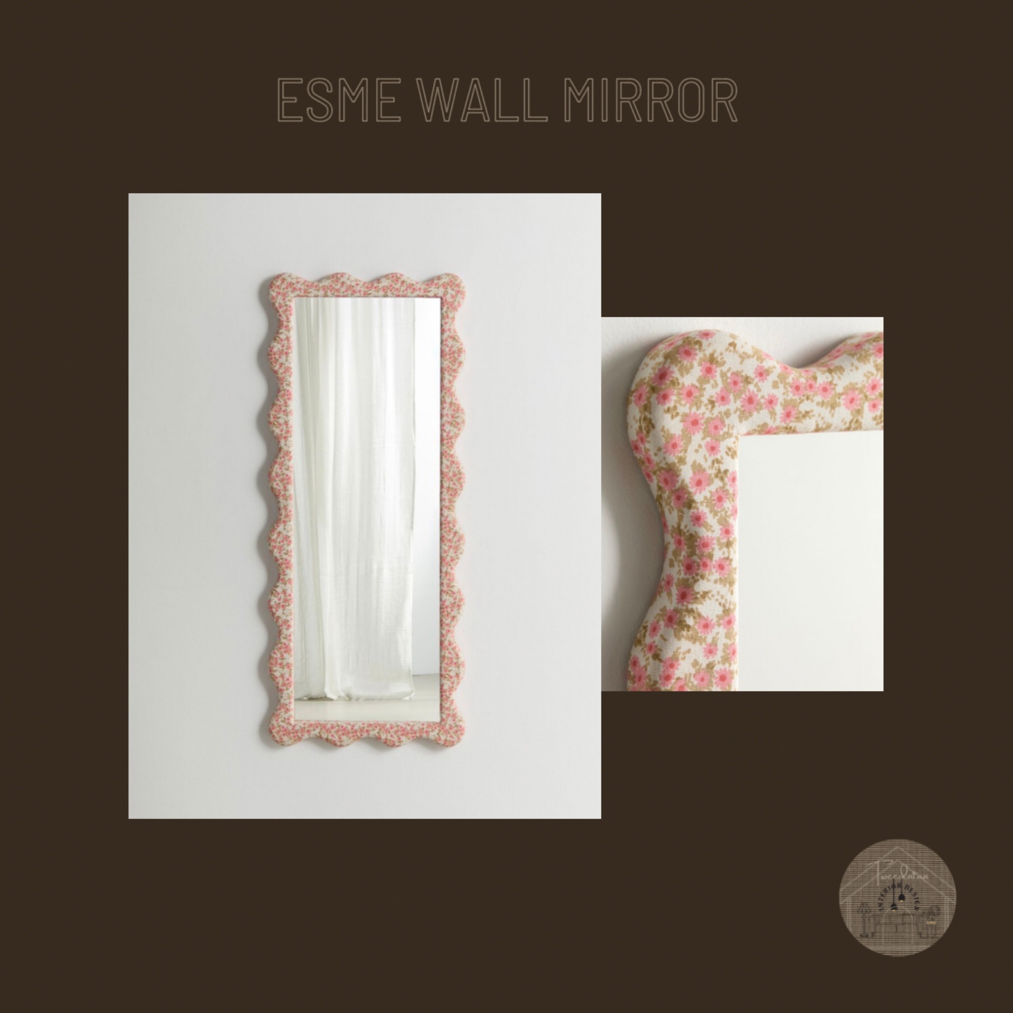 Esme wall mirror 🪞🌸

#LTKStyleTip #LTKHome #LTKSaleAlert