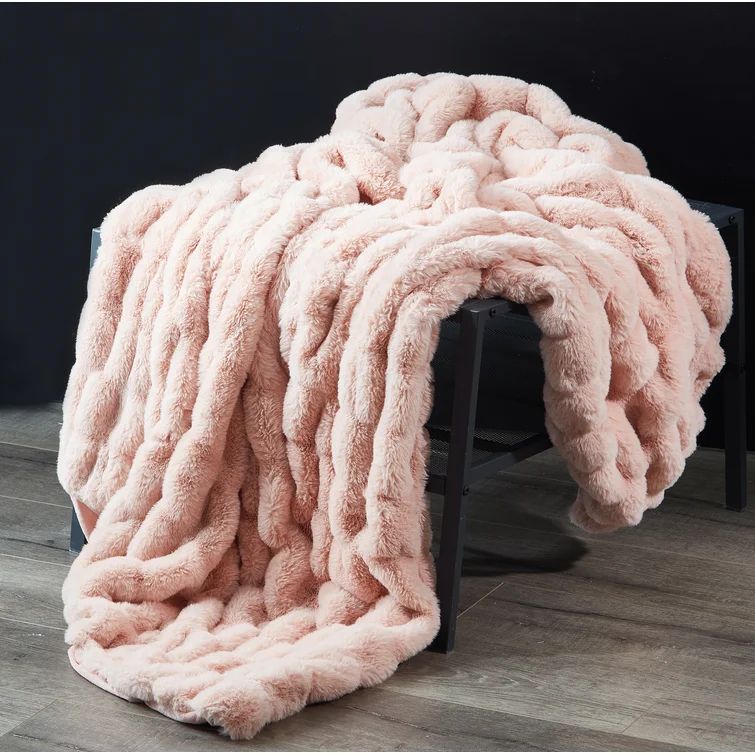 Faycelles Faux Fur Throw | Wayfair North America