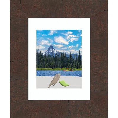 Coralena Brown Picture Frame with Mat | Wayfair North America