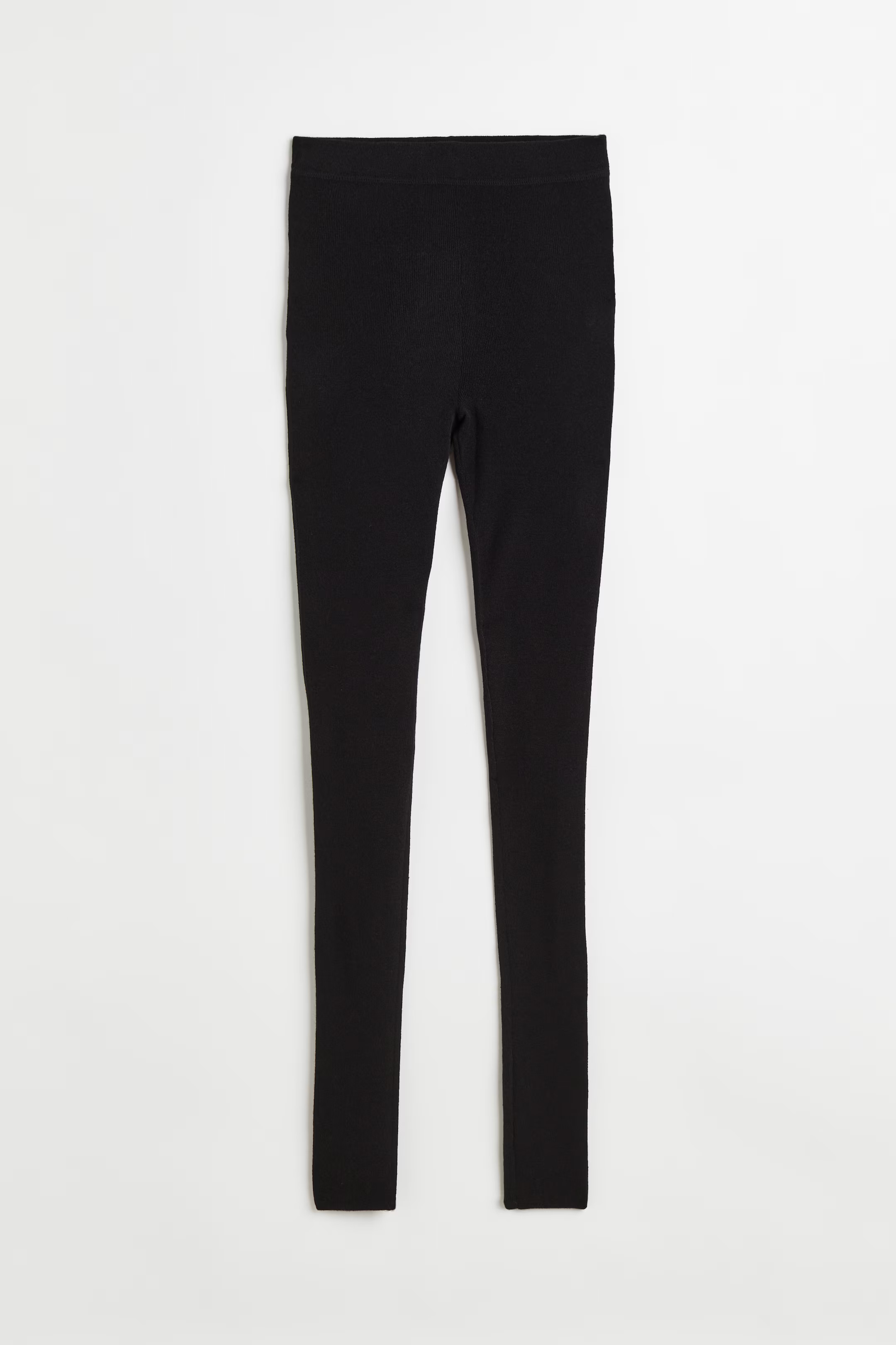 Cashmere-blend leggings - Black - Ladies | H&M GB | H&M (UK, MY, IN, SG, PH, TW, HK)