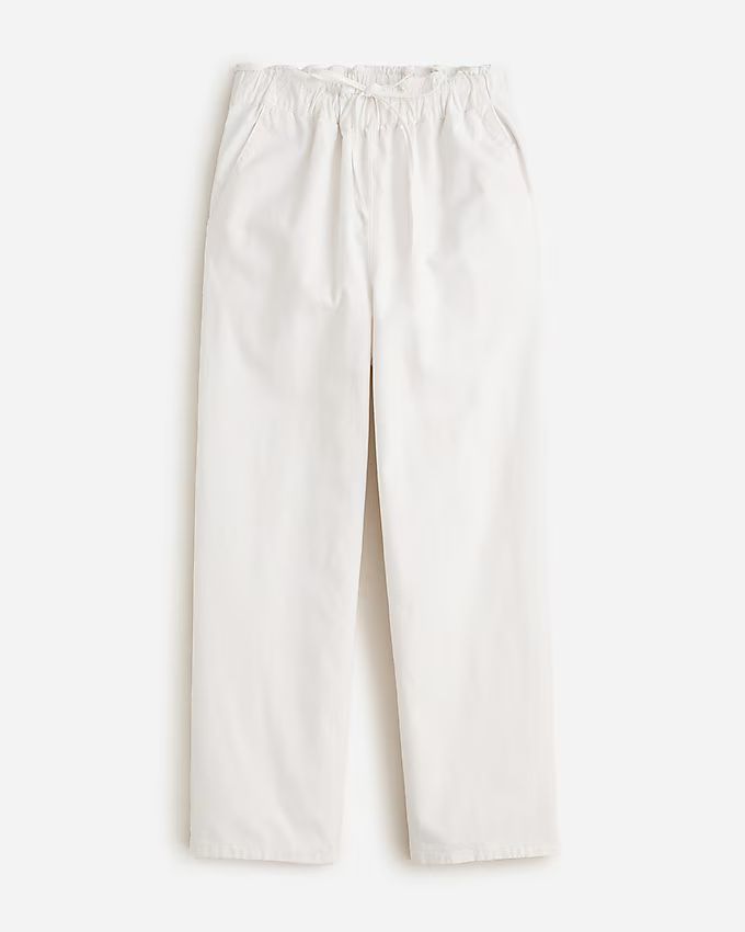 Drawstring pant in cotton blend | J. Crew US