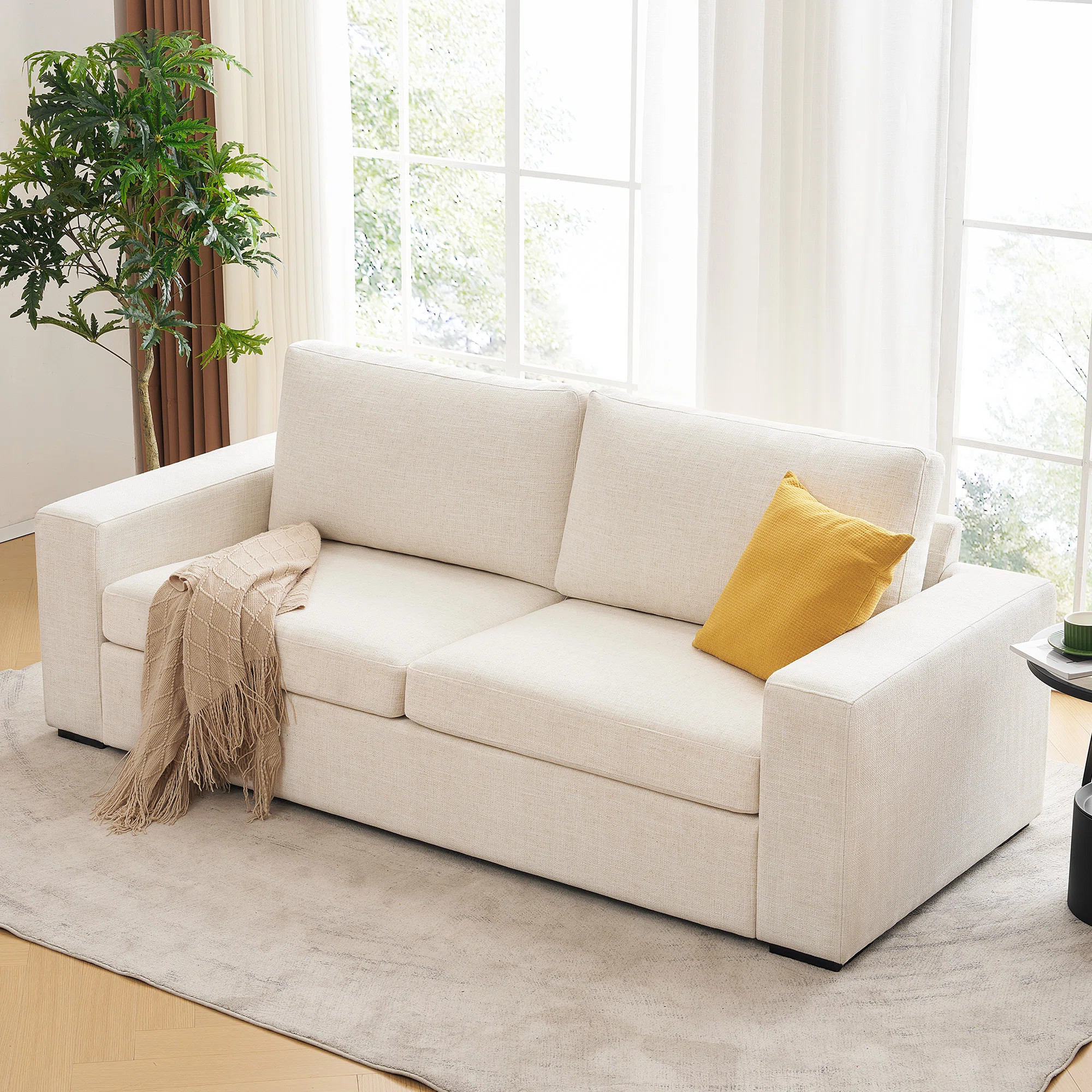 Laurice 85'' Upholstered Sofa | Wayfair North America