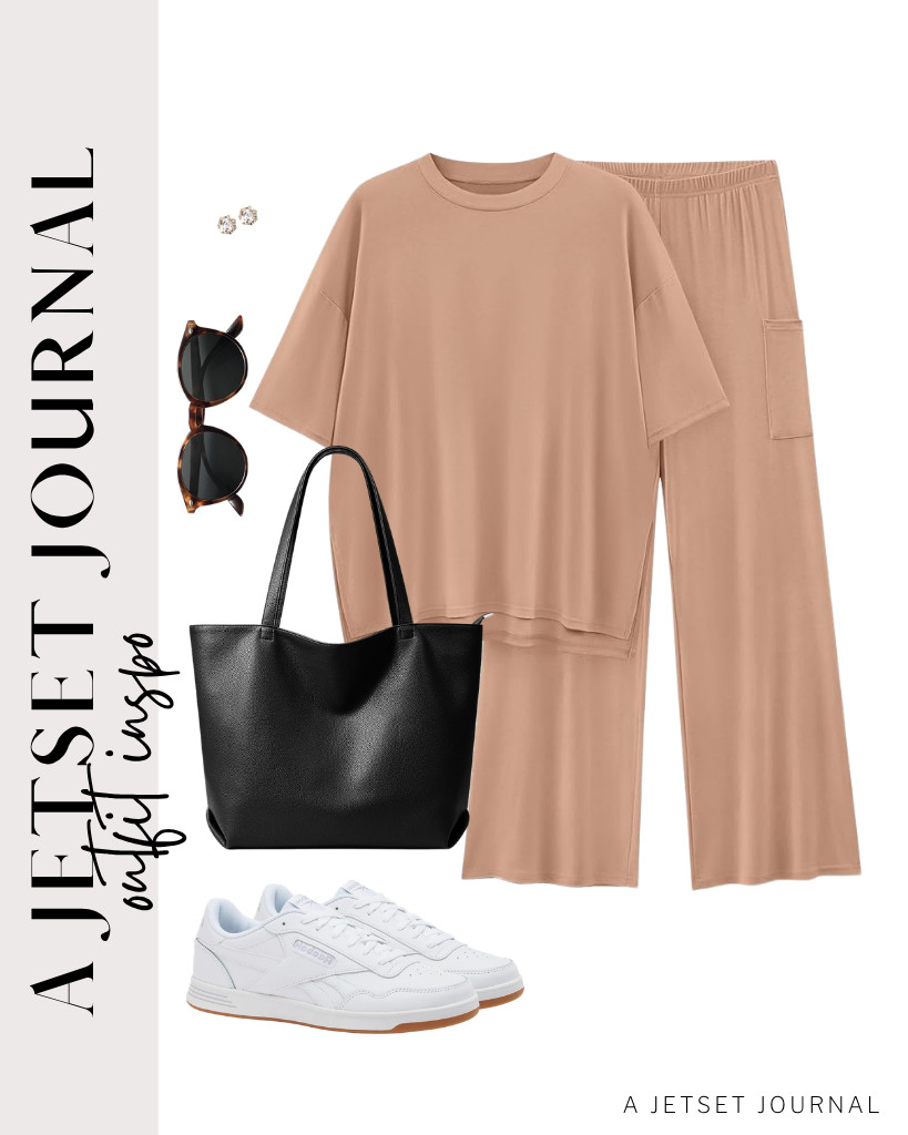 KIRUNDO’s matching color lounge set is a 10/10! It goes well with Reebok sneakers and a leather tote bag. Accessorize with a pair of classy stud earrings to finish the look.


#LTKSeasonal #LTKSaleAlert #LTKTravel 

 