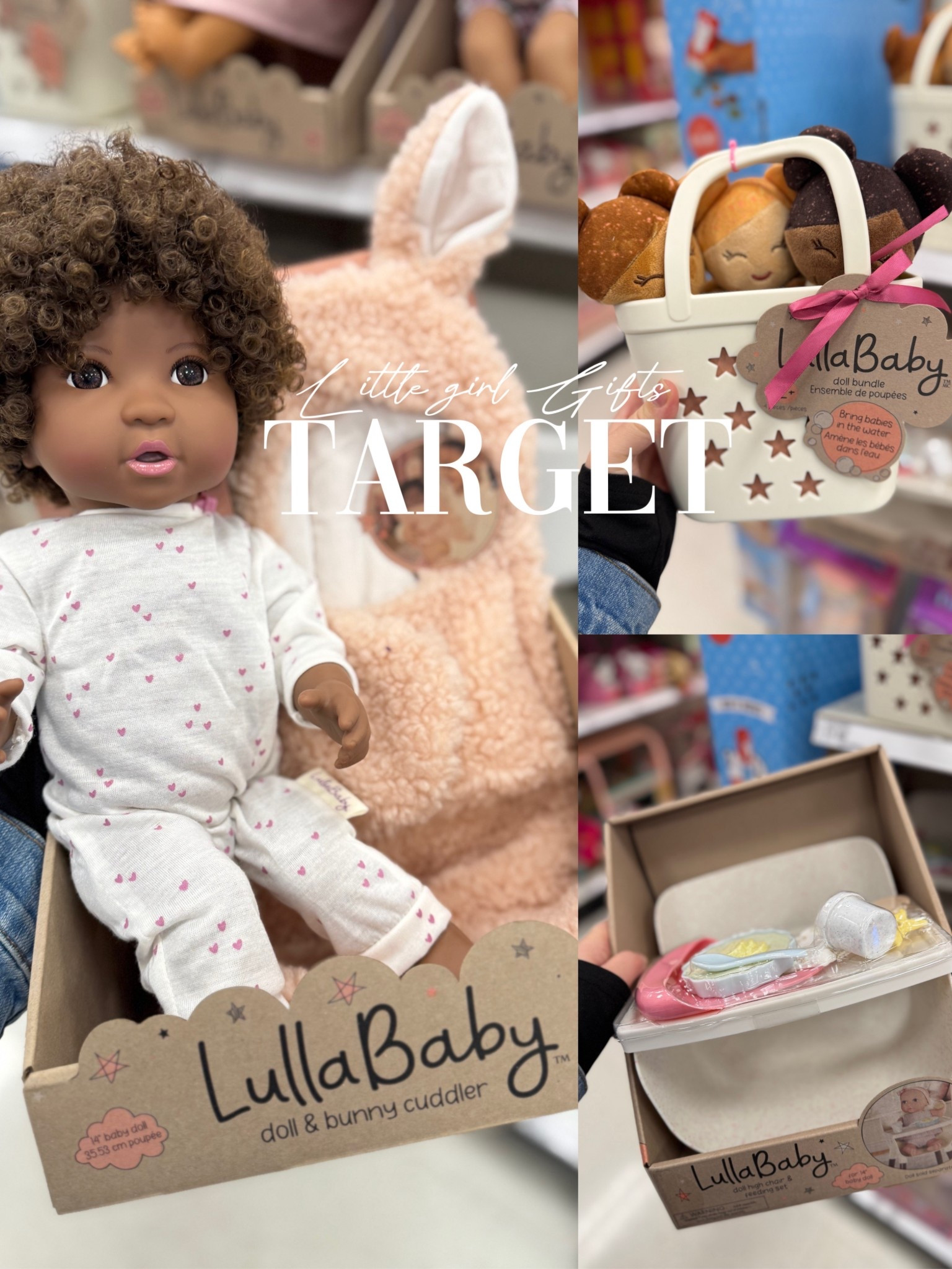 Get out of here!! ☺️
I found Sofias very first Baby Doll! 💕✨
And oh god, all those cute extras you can get to it! 

Cute giggle scape baby doll toys!!! BOGO 50 today! 

Deets are below 

#babydolls #babytoys #babydoll #targettoys #lullababy #momdeals

#LTKFamily #LTKBaby #LTKKids