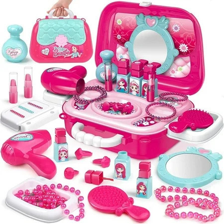Kids Makeup Set for Little Girls, Play Makeup Kits for Toddler Girls, Toddler Toys for Girls 2 3 4 5 Year Old | Walmart (US)