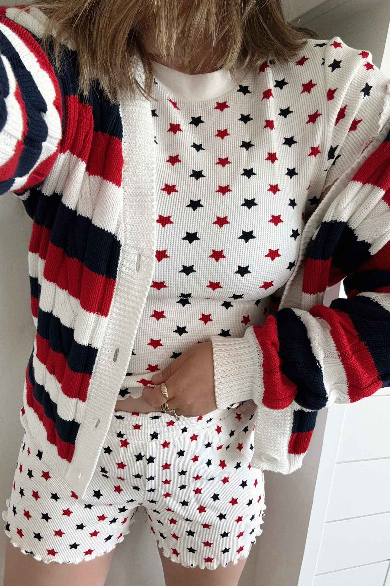 Bay Sleep Set Americana Star | Pajama Sets | Beach Riot | Beach Riot