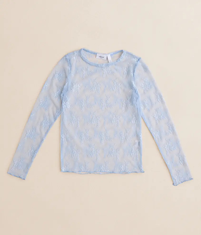 Girls - Lace Layering Top | Buckle