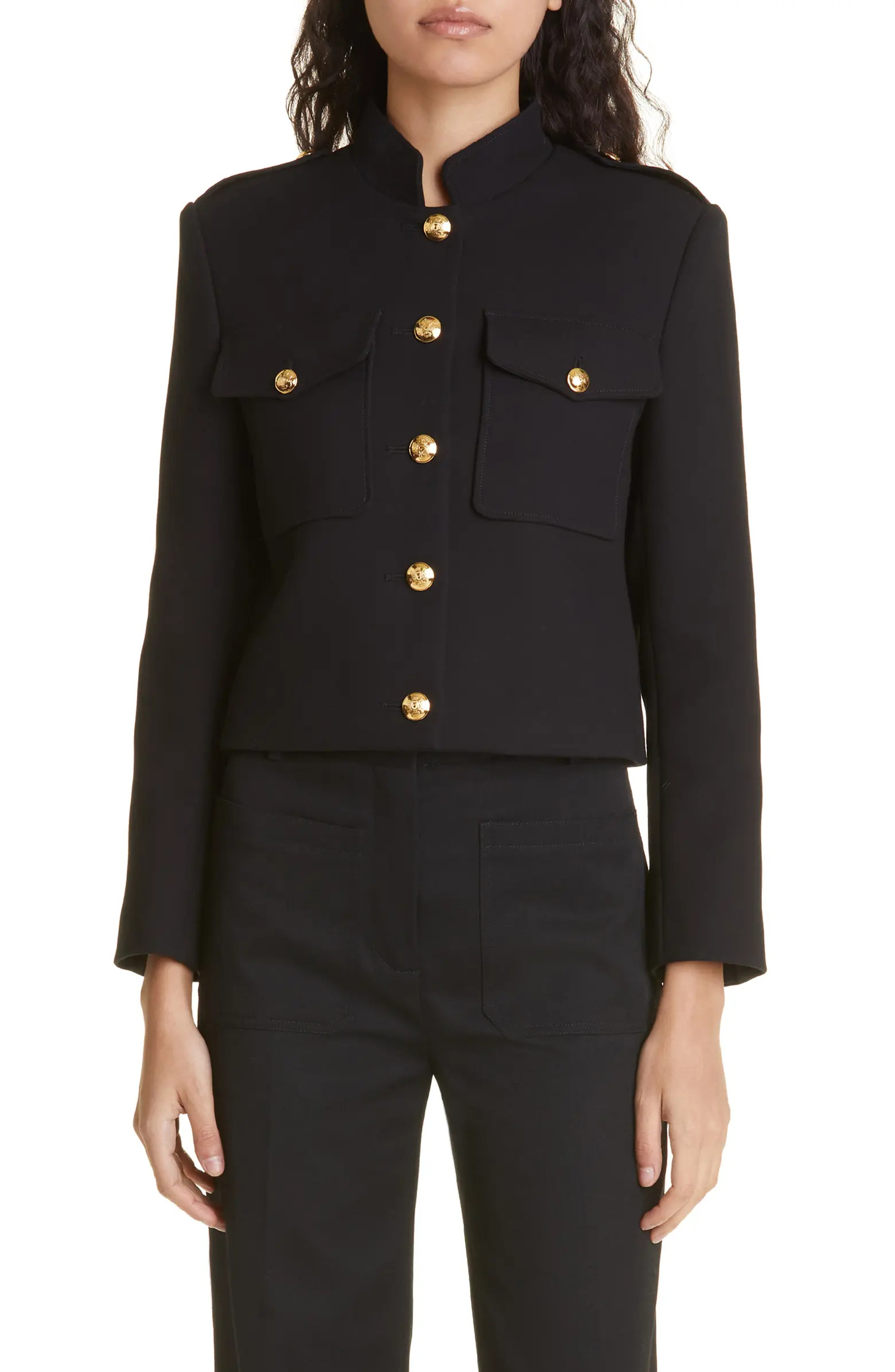 Berenice Crop Cotton Jacket | Nordstrom