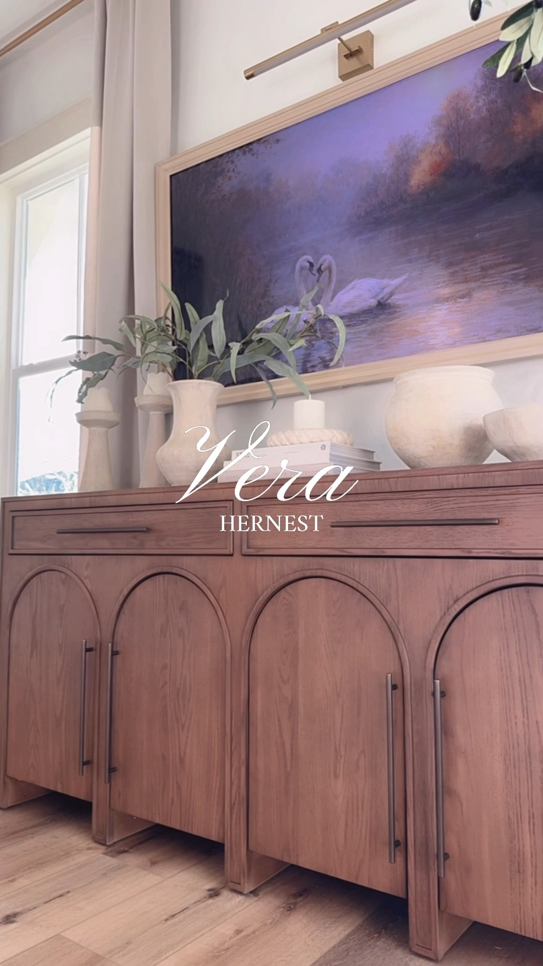 welcome spring with warm renewal, spring sale up to $500 off
it’s amazing how one piece can bring all the elegance you need to a space🤌🏼 with @hernest_official vera sideboard I was able to take our living area to the next level 

vera 72" sideboard - SKU8782 (shown above)

#LTKHome #LTKValentine #LTKSaleAlert