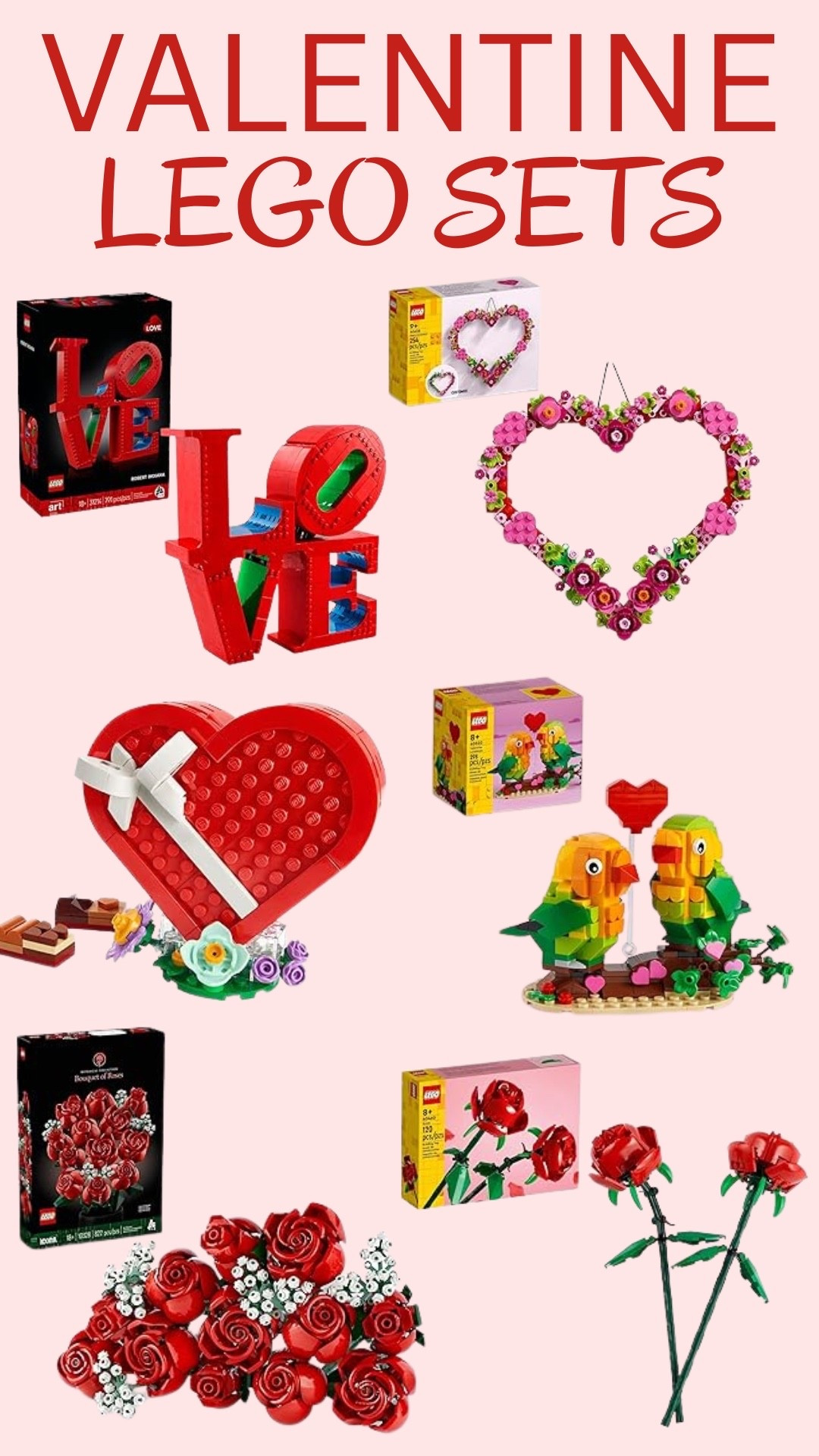 VALENTINE LEGO SETS ❤️🩷

#LTKKids
