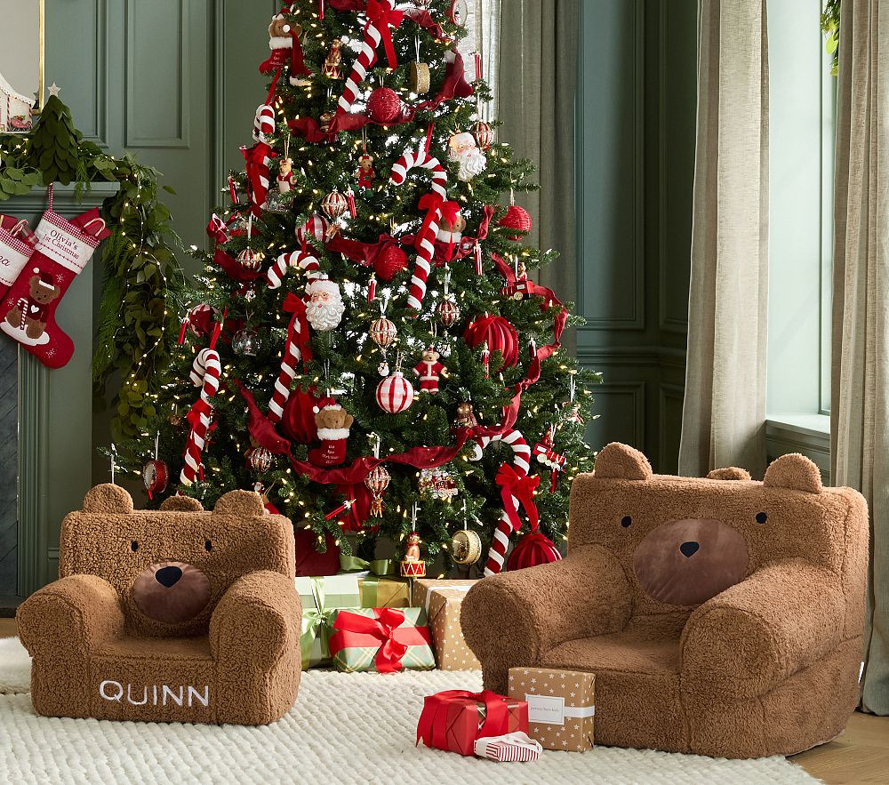 Anywhere Chair®, Caramel Sherpa Bear | Pottery Barn Kids