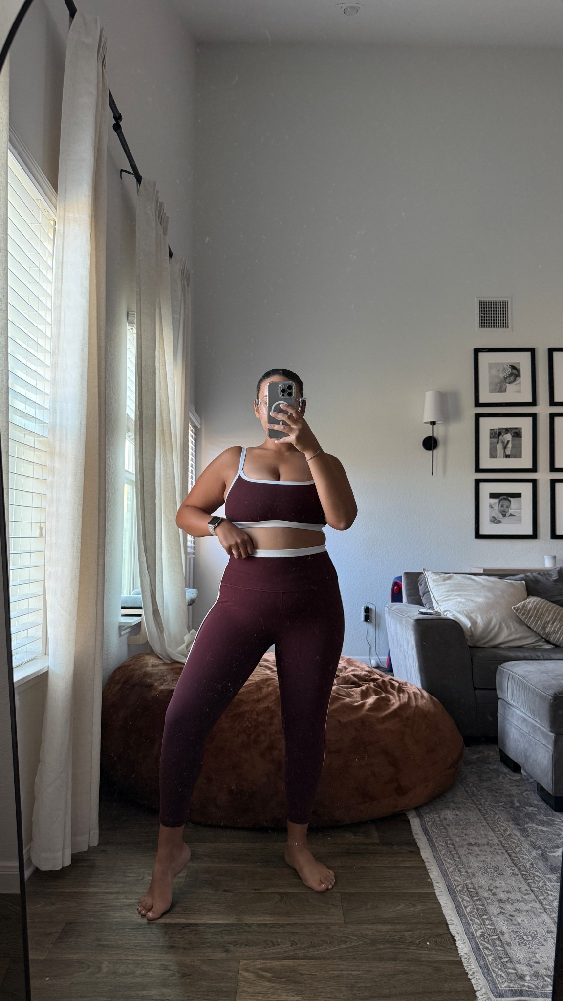 Fall activewear, burgundy workout set, burgundy set

#LTKMidsize #LTKActive