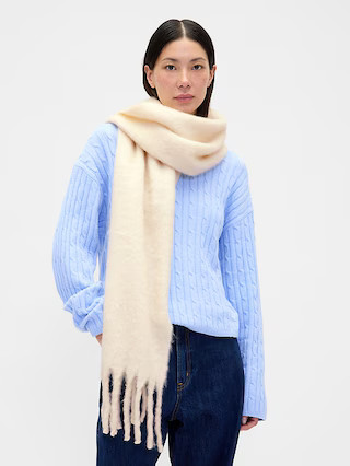 Brushed Fringe Scarf | Gap (US)