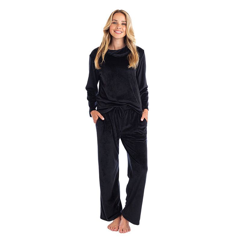 Softies Feather Velour Funnel Neck Lounge Set | Target