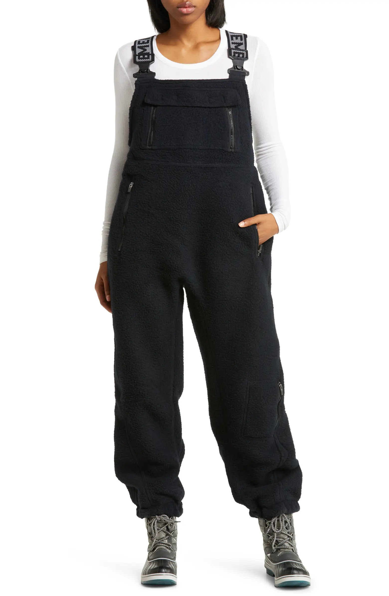 Free People FP Movement Hit the Slopes High Pile Fleece Snow Pants | Nordstrom | Nordstrom