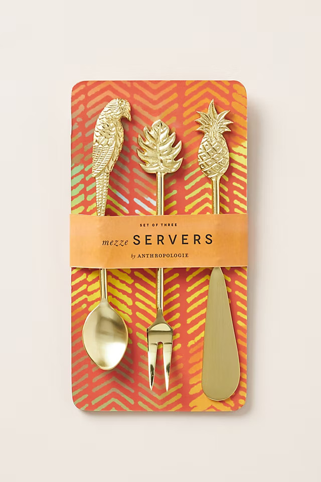 Selva Serving Utensils, Set of 3 | Anthropologie (US)