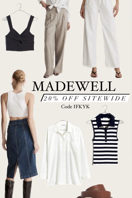 Some wardrobe basics from Madewell! Get 20% off with code IFKYK until June 14!


#LTKfit #LTKsalealert #LTKGiftGuide