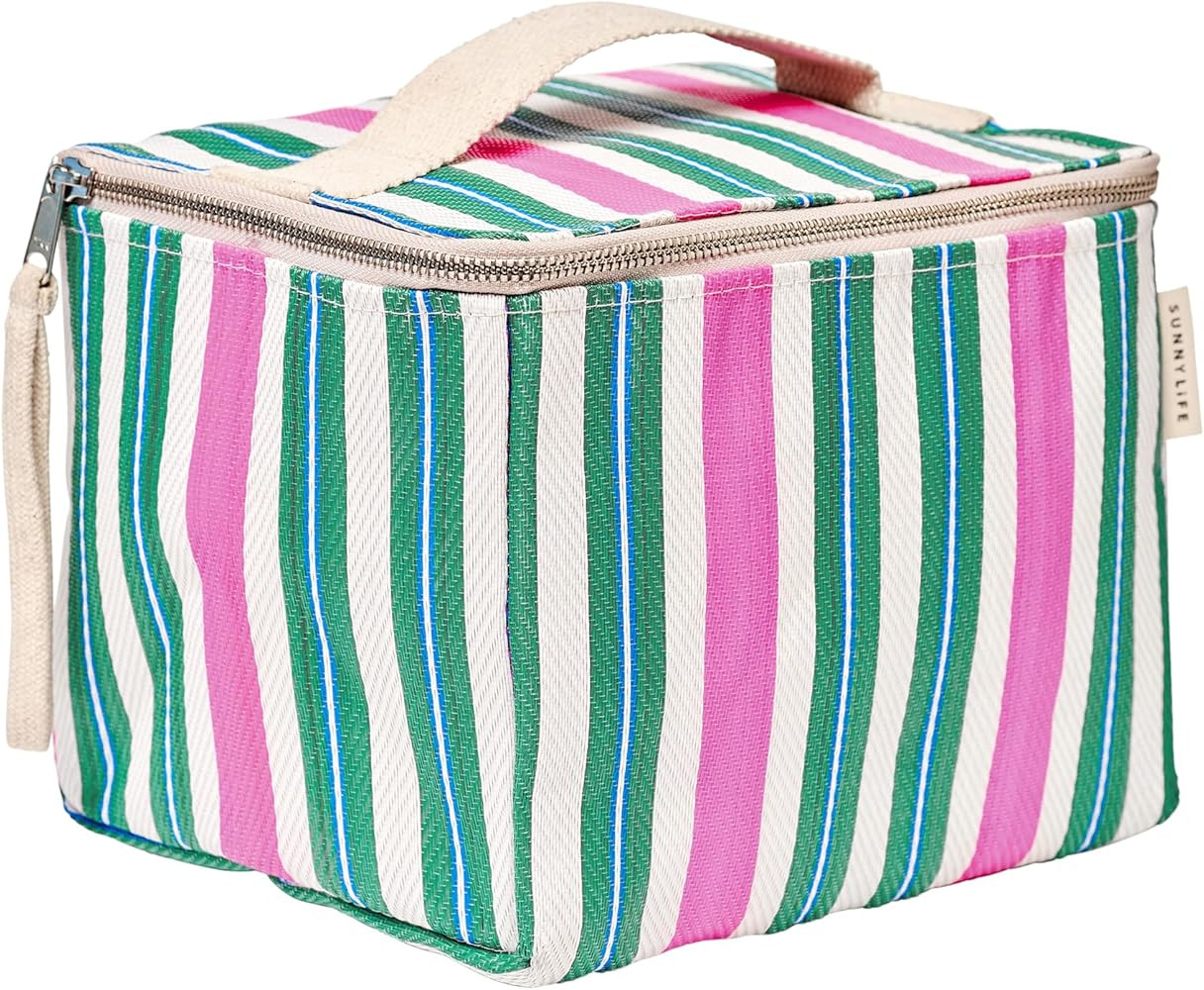 SunnyLife Women's Recycled Nylon Lunch Cooler Bag, Bag Green Multi, One Size | Amazon (US)