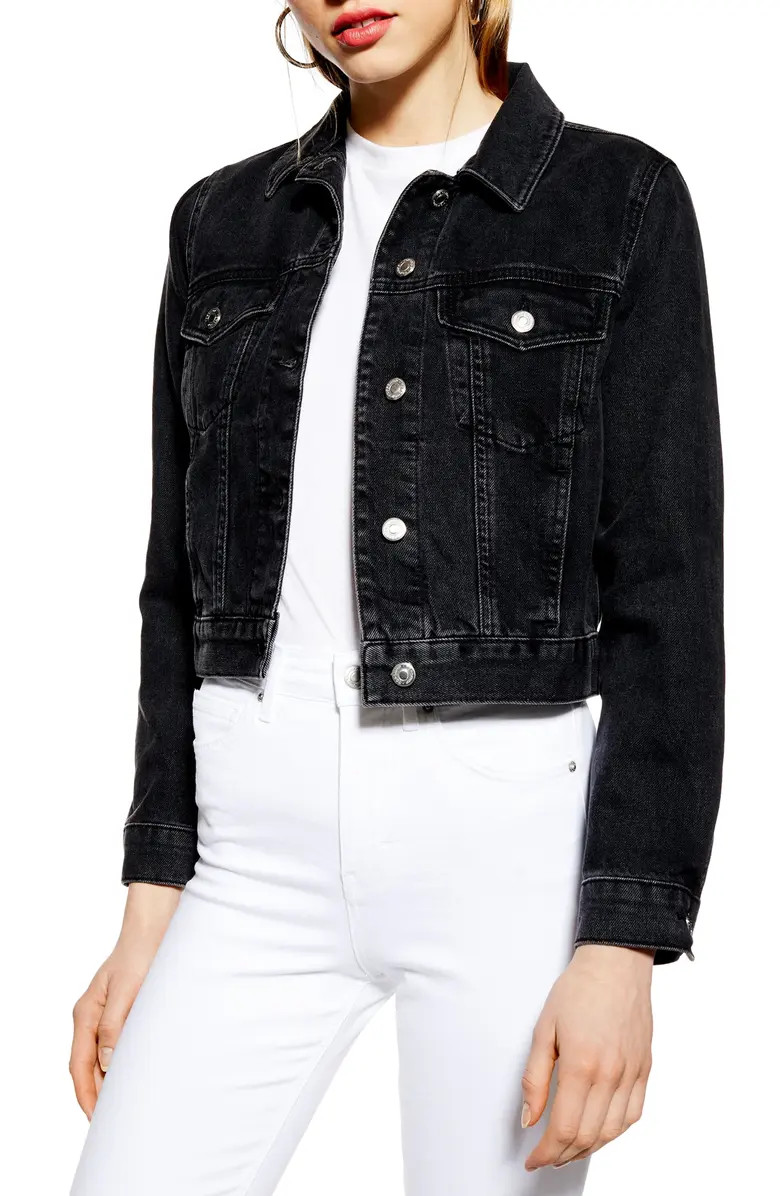 Fitted Denim Jacket | Nordstrom