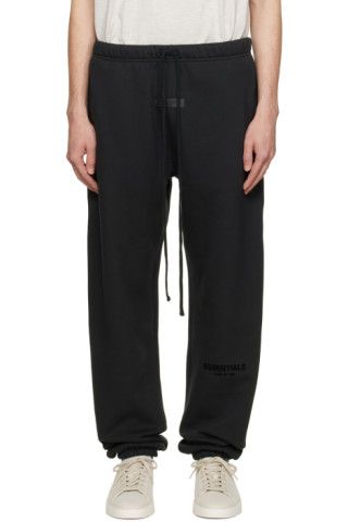 Black Drawstring Lounge Pants | SSENSE