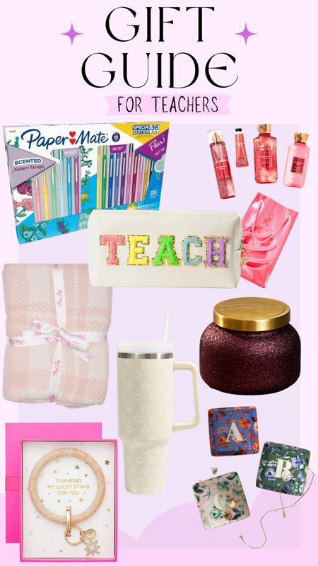 Gift guide for teachers! #teachergifts #giftsforteachers 

#LTKGiftGuide #LTKHoliday #LTKSeasonal