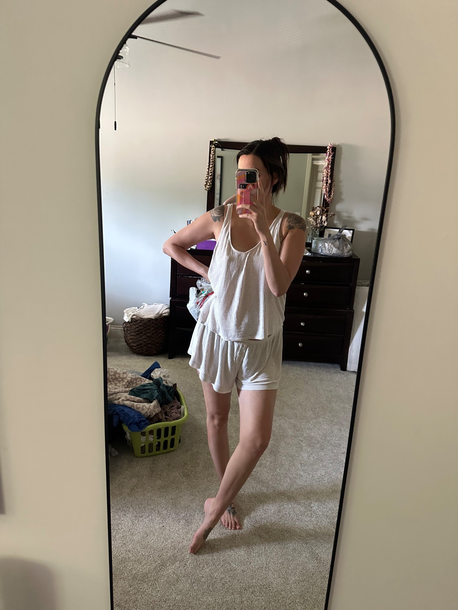 Comfy summer jammies 🥰

#LTKBump #LTKSeasonal #LTKFindsUnder50