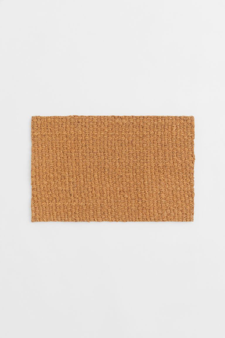 H & M - Coconut Fiber Doormat - Yellow | H&M (US + CA)