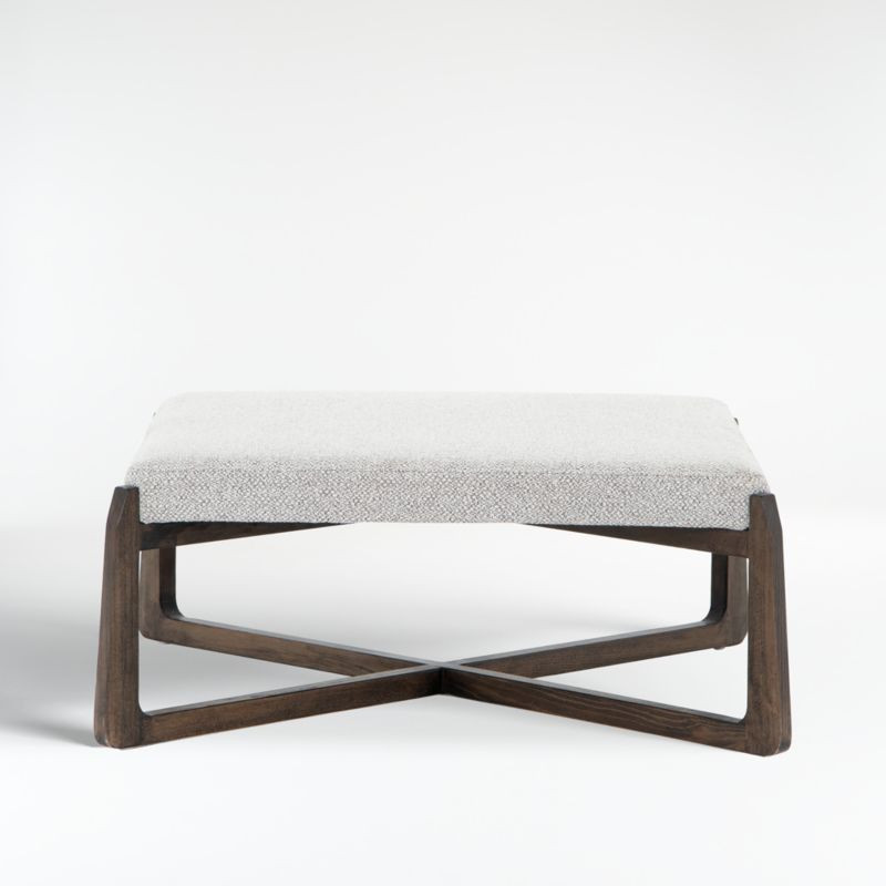 Amna Ottoman | Crate & Barrel | Crate & Barrel
