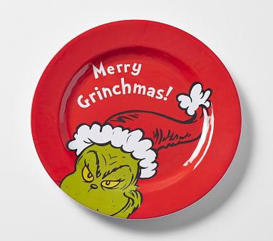 Dr. Seuss's The Grinch™ Charger | Pottery Barn Kids | Pottery Barn Kids