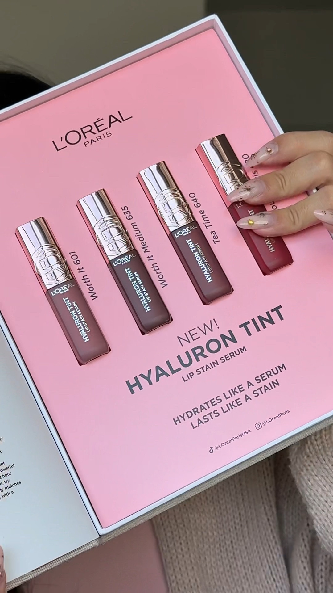 #lorealparis NEW #hyalurontint lip stain serums!! 
I think my favorite is "worth it" 


#LTKBeauty #LTKgrwm #LTKmorningroutine
