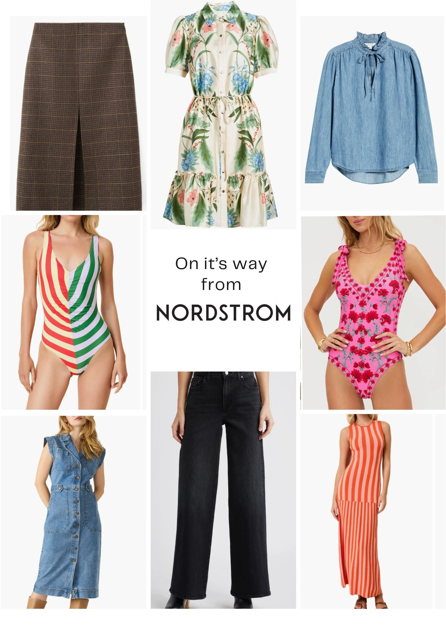 On its way from Nordstrom! 

 