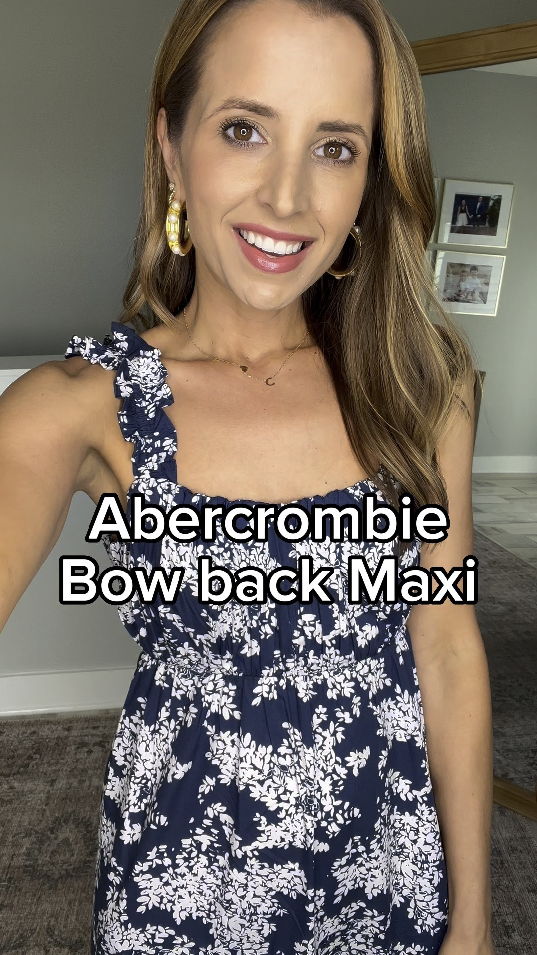 Bow Back Poplin Maxi Dress curated on LTK