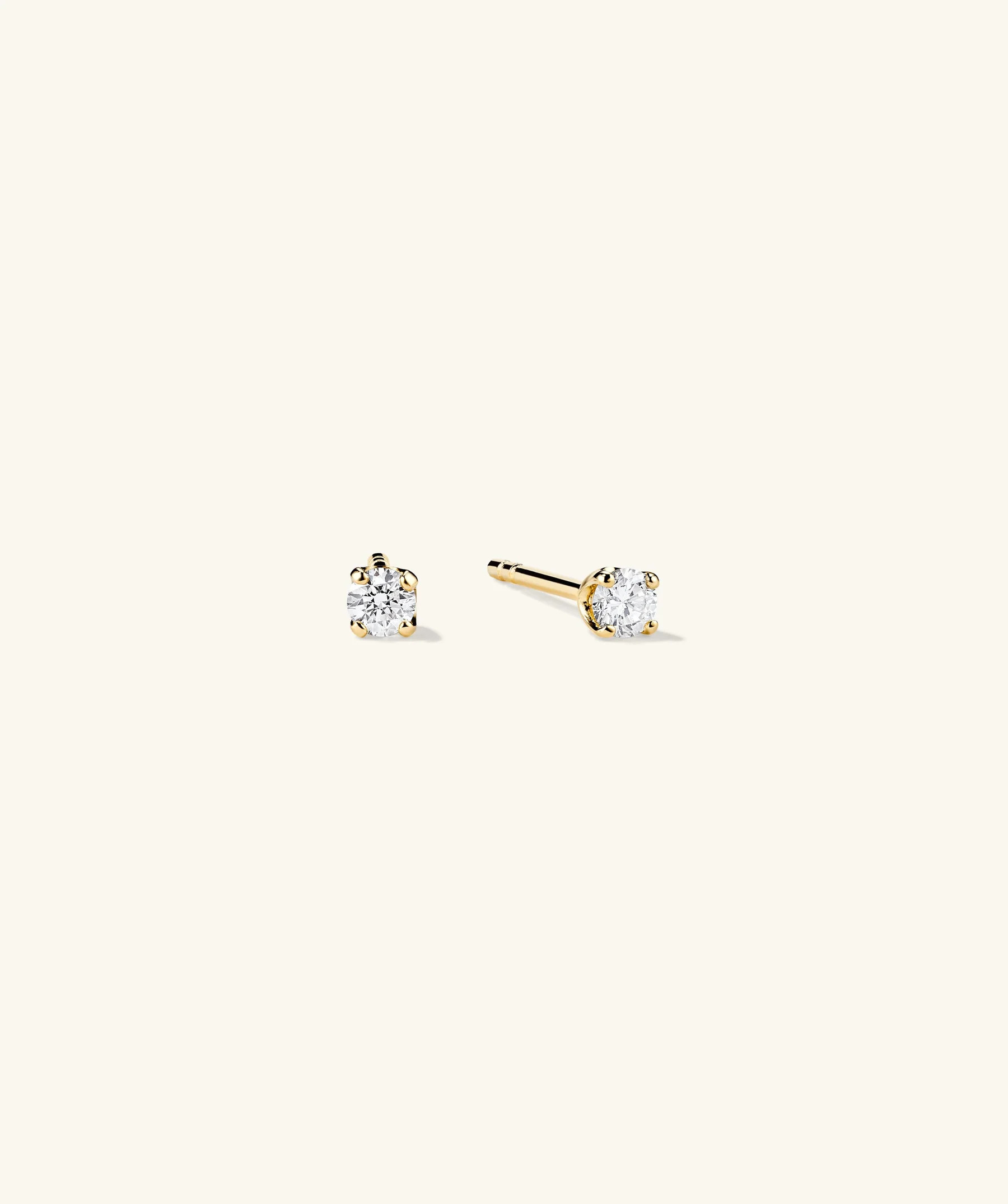Diamond Mini Studs | Mejuri Fine Crew