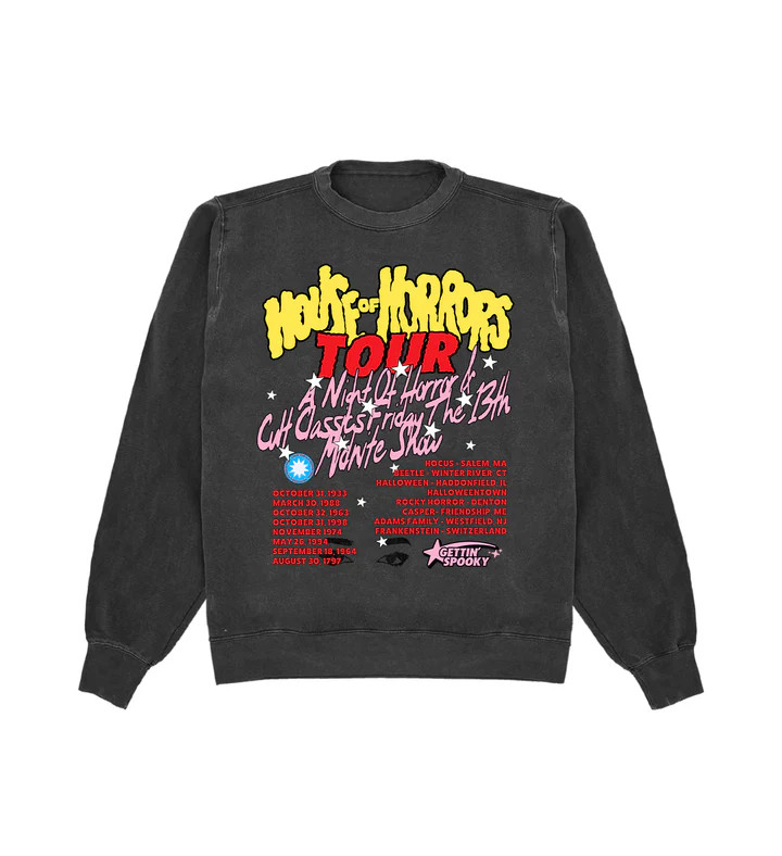 House of Horror Tour Crewneck | Shop Kristin Jones