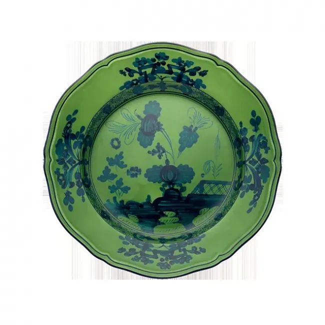 Oriente Italiano Malachite Flat Dessert Plate 8 1/4 in | Gracious Style