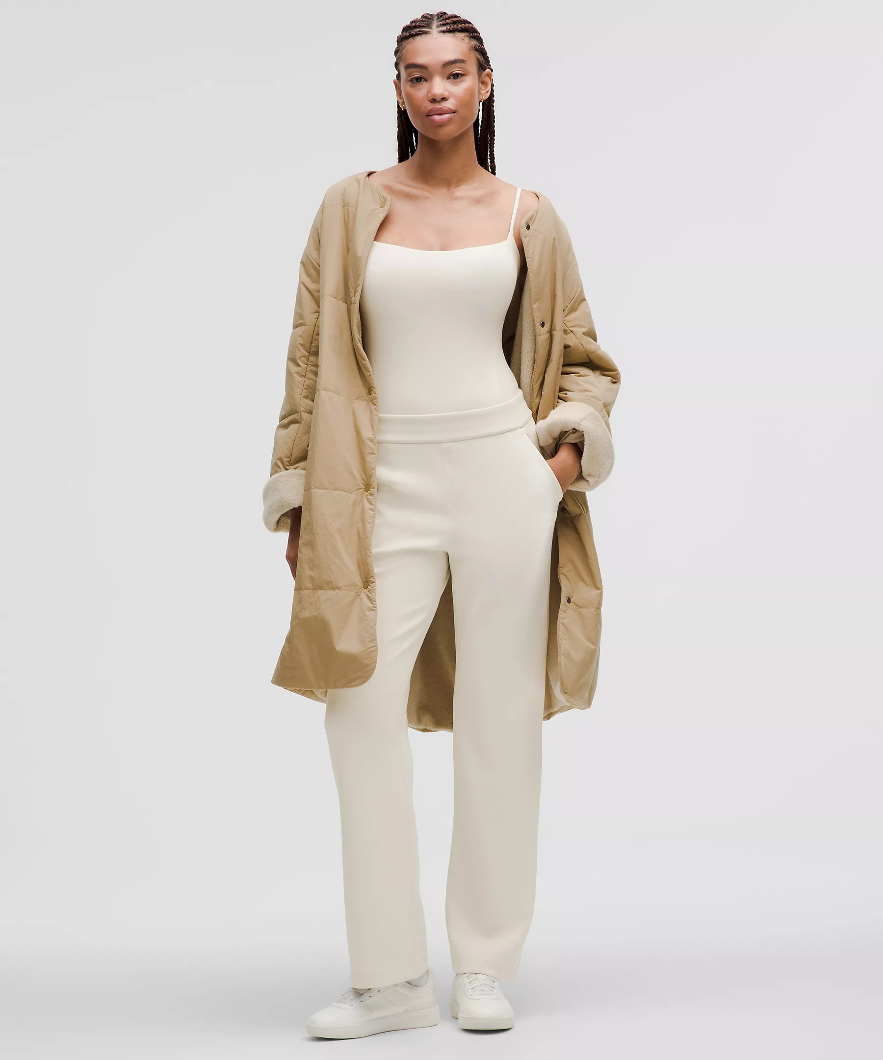 Wundermost Ultra-Soft Nulu Square-Neck Spaghetti-Strap Bodysuit | Women's Bodysuits | lululemon | lululemon (CA)