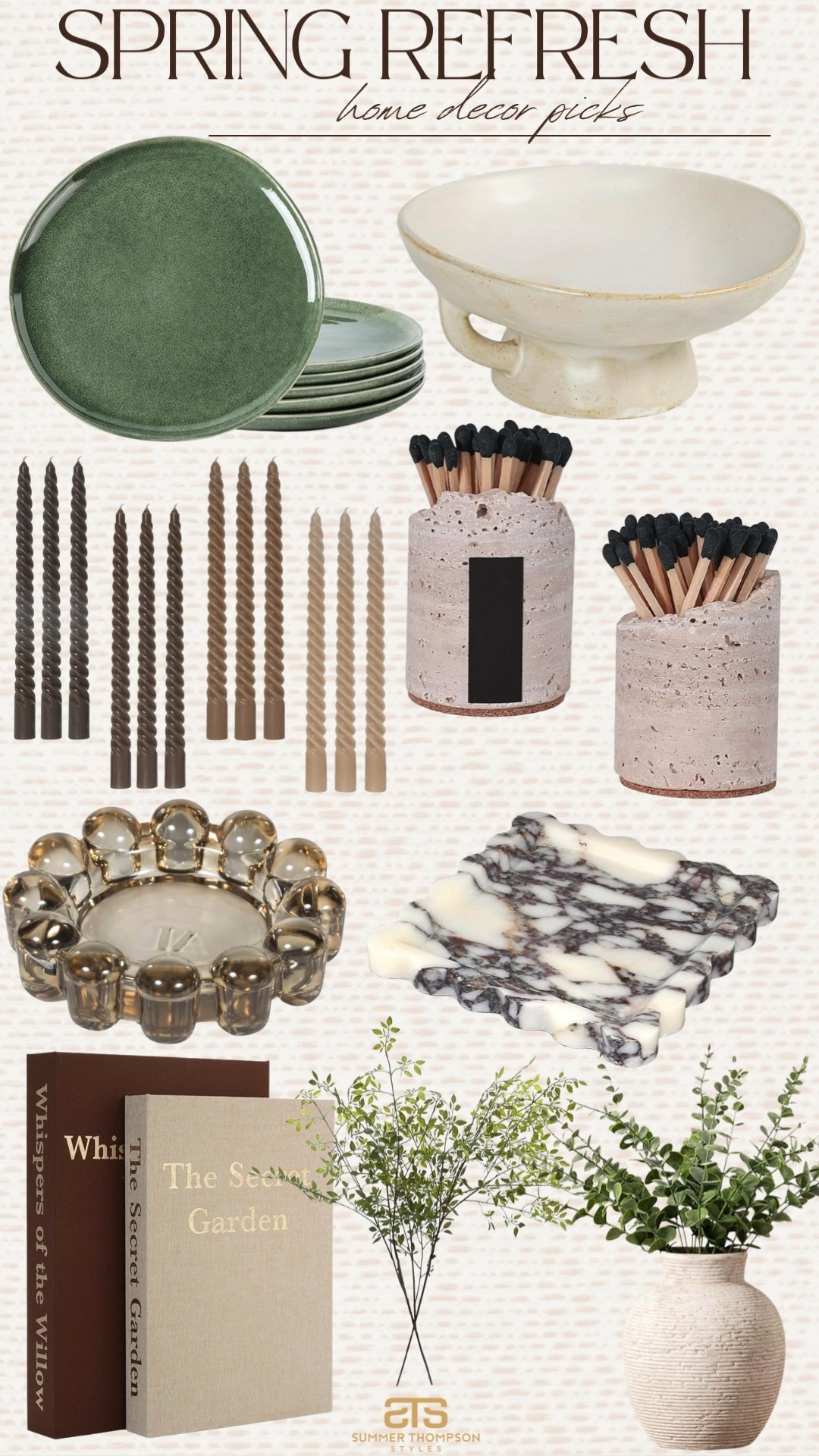 Amazon spring refresh decor pieces I am loving! 

Marble tray coaster matches stoneware stoneware bowl spring home refresh 

#LTKSeasonal #LTKHome