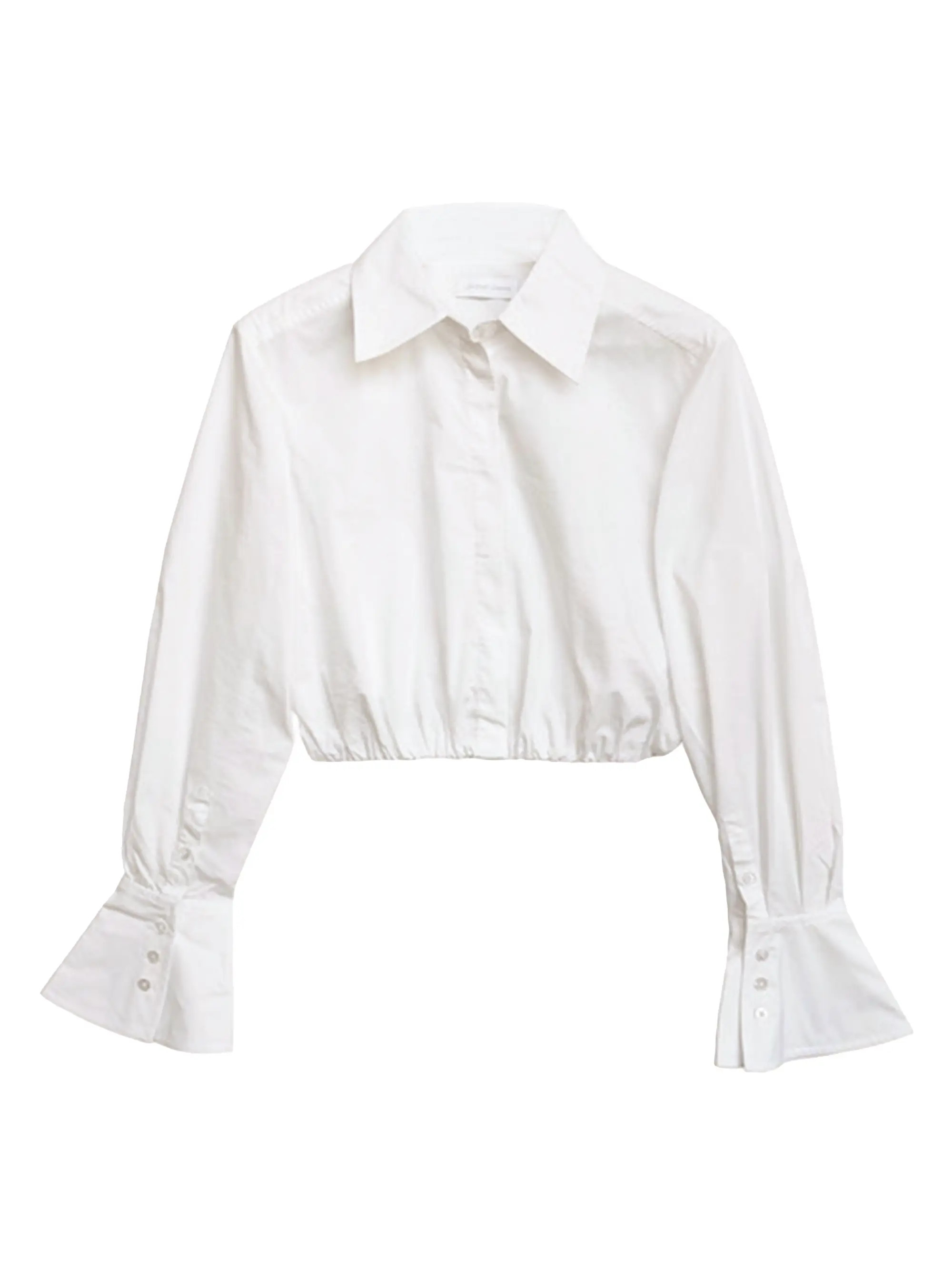 Blythe Poplin Crop Shirt | Saks Fifth Avenue