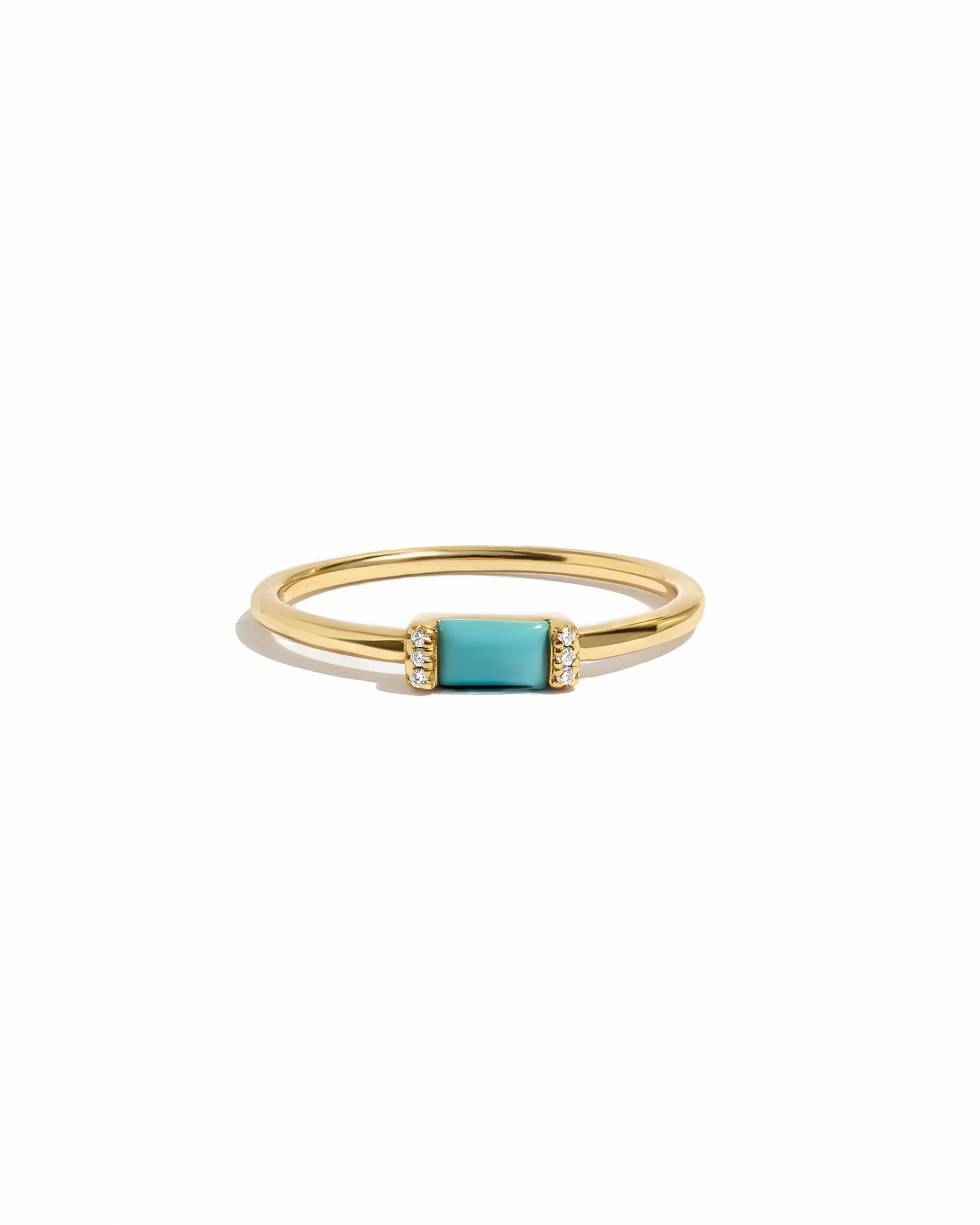 Turquoise Baguette Ring | Sami Jewels | Sami Jewels