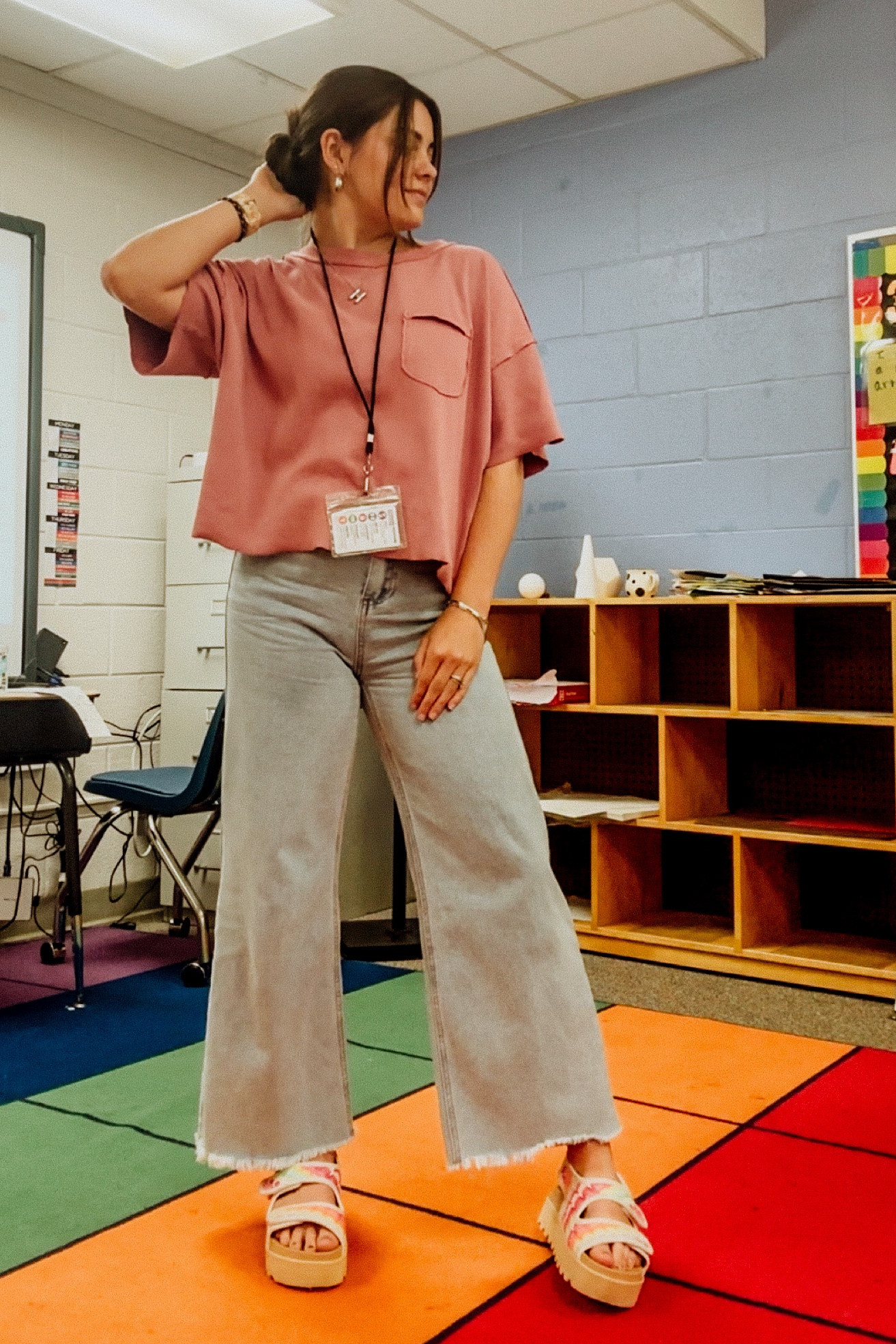 We love jean days at work 🙌🏻
Medium shirt
27 pants ON SALE
Shoes are TTS and very comfy!

#LTKfindsunder100 #LTKfindsunder50 #LTKsalealert