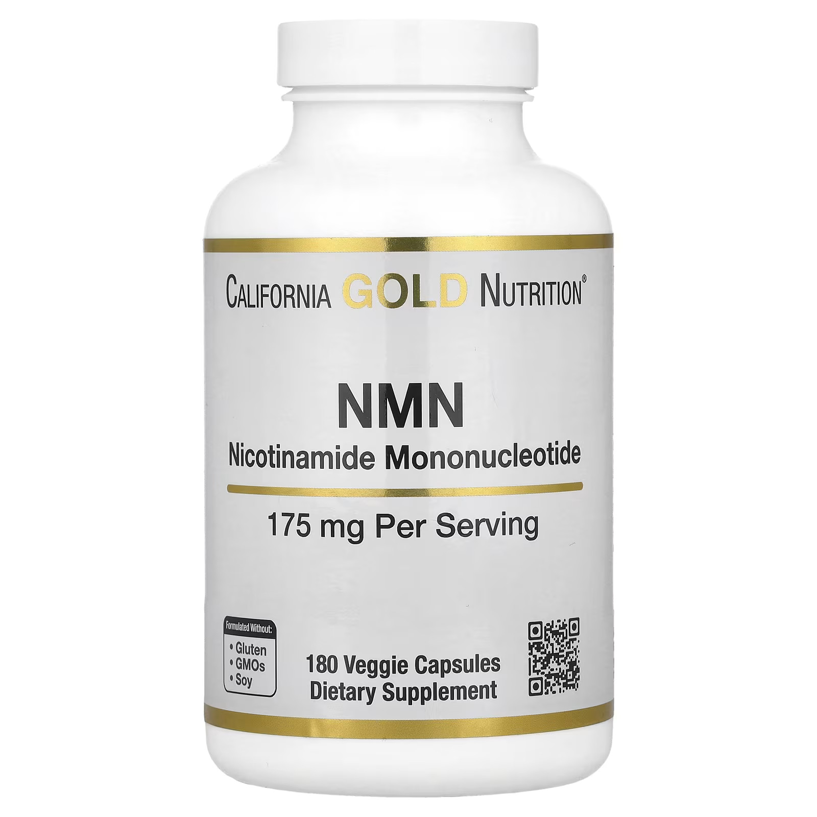 NMN, 175 mg , 180 Veggie Capsules | iHerb
