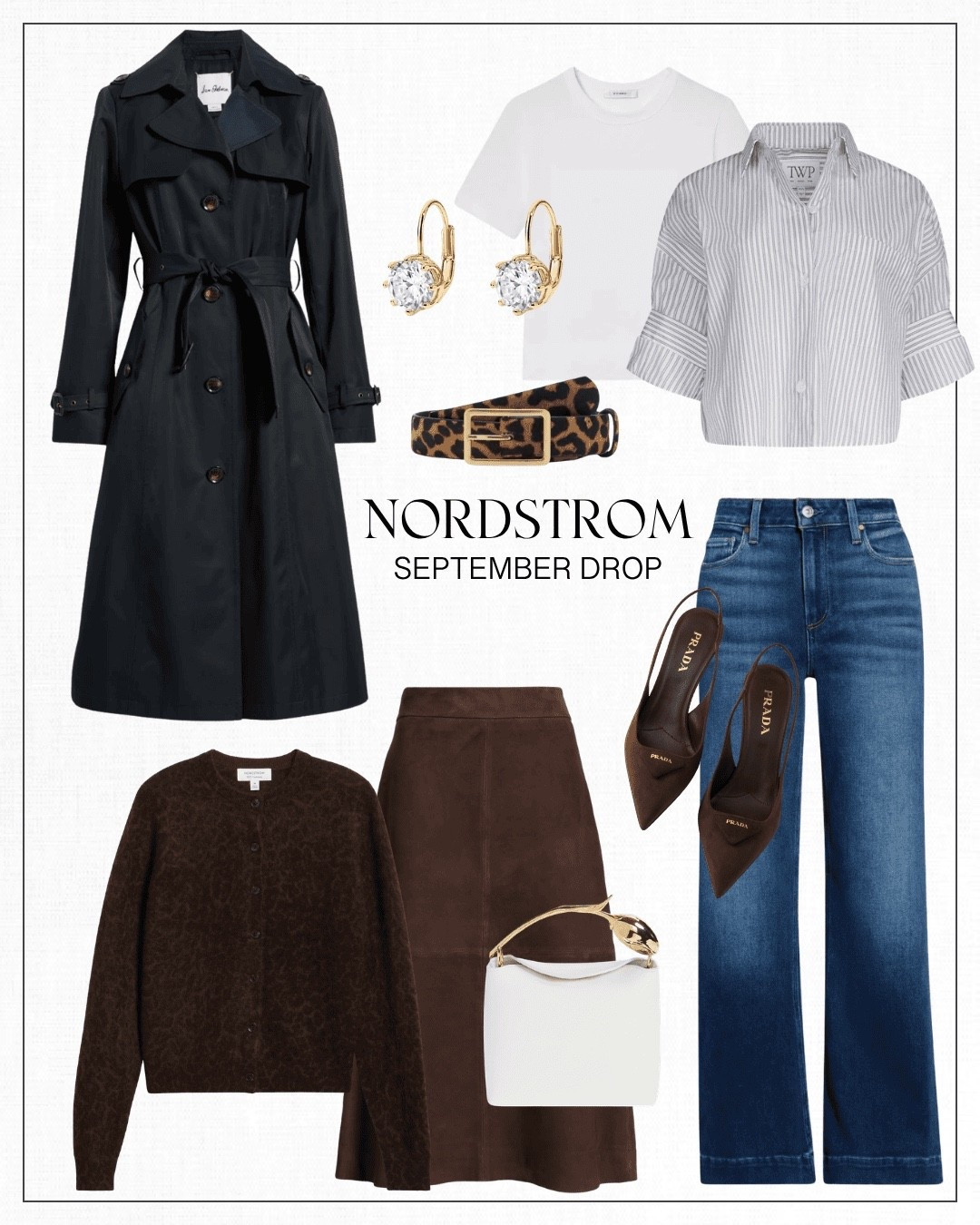 The September 2026 Nordstrom Drop!

There’s a classic navy trench that’s ideal to start wearing once the weather turns, as well as this beautiful brown suede skirt, and this brushed cashmere cardigan with the slightest touch of leopard. I also found a new medium wash jean that fits amazingly well, and the best white tee.

I carefully selected each one, and I think you’ll love them as much as I do 🙂

#LTKSeasonal #LTKOver40