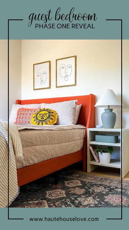 Guest Bedroom Phase One Reveal 
Modern Boho Design

#LTKhome